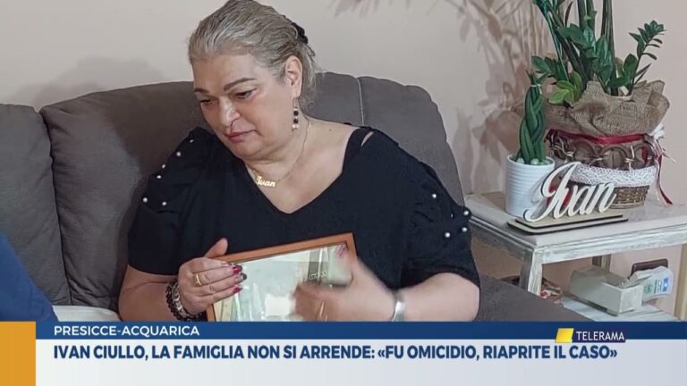 Ivan Ciullo, la famiglia non si arrende: «Fu omicidio, riaprite il caso»
