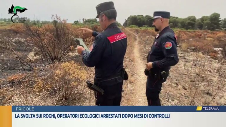 La svolta sui roghi, operatori ecologici arrestati dopo mesi di controlli