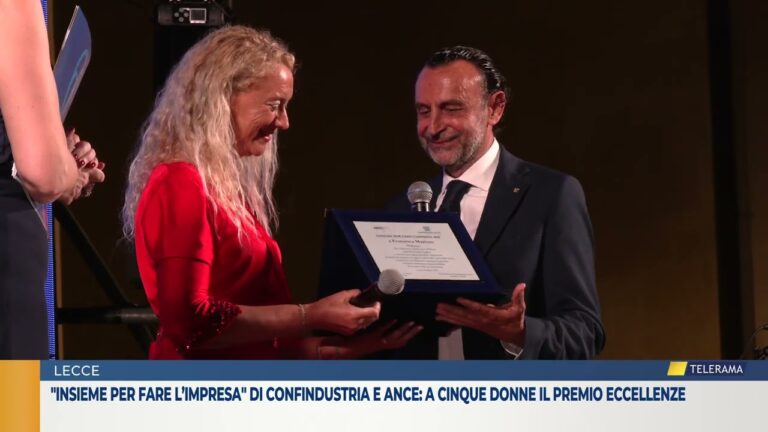 “Insieme per fare l’Impresa” di confindustria e ance: a cinque donne il premio eccellenze