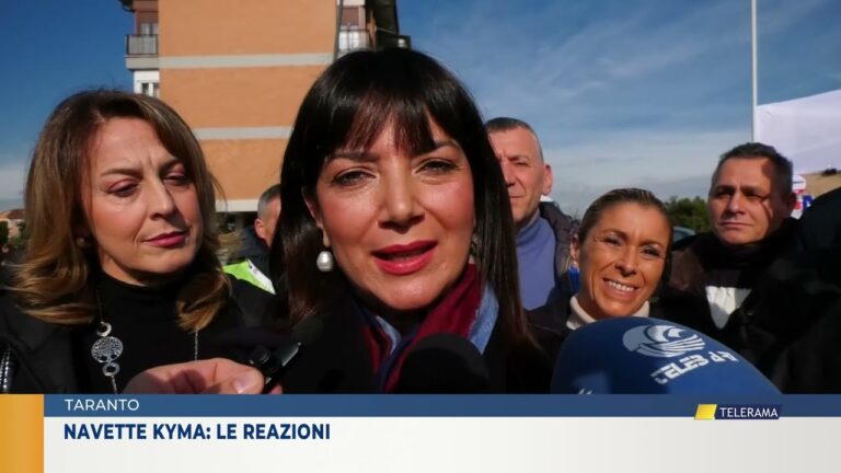 TARANTO Navette Kyma: le reazioni