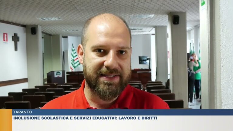 TARANTO.  INCLUSIONE SCOLASTICA E SERVIZI EDUCATIVI: LAVORO E DIRITTI