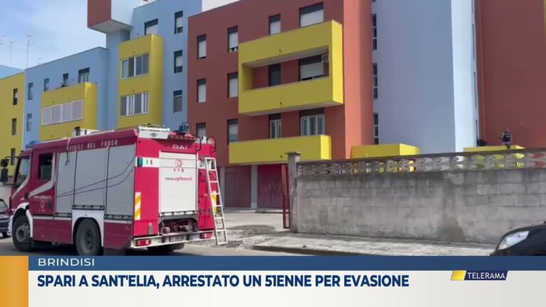 Spari a Sant’Elia, arrestato un 51enne per evasione