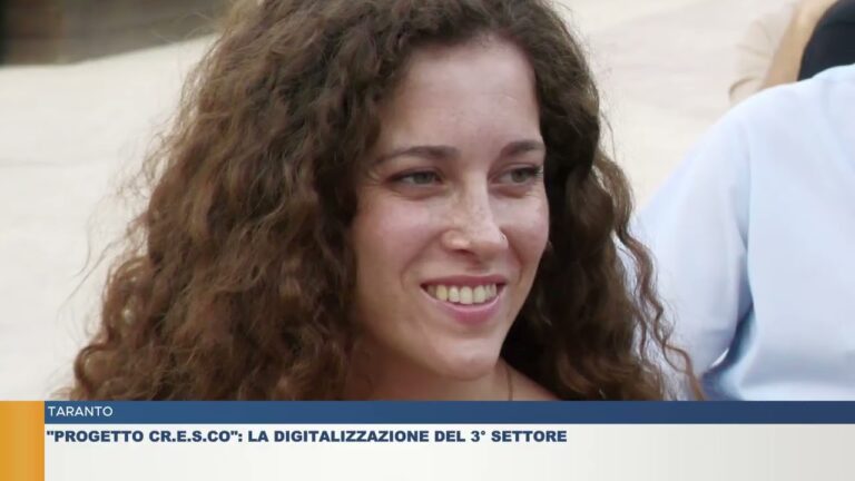 TARANTO.  “PROGETTO CR.E.S.CO”: LA DIGITALIZZAZIONE DEL 3° SETTORE