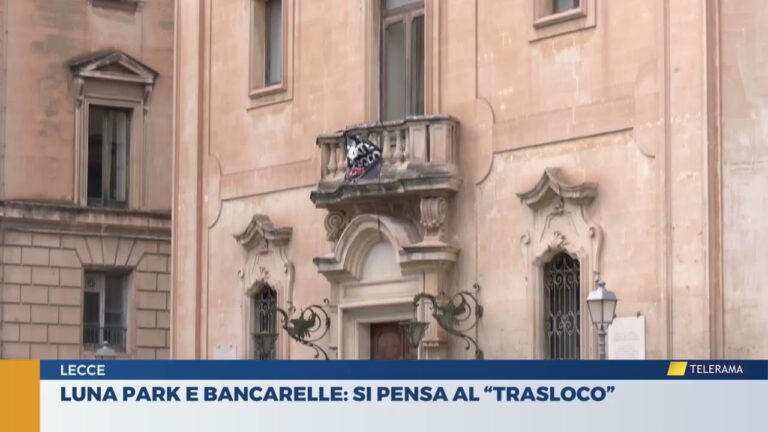 Luna Park e bancarelle: si pensa al “trasloco”