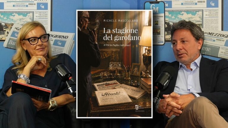 «La stagione del garofano», Michele Mascellaro racconta il Psi pugliese degli anni Ottanta