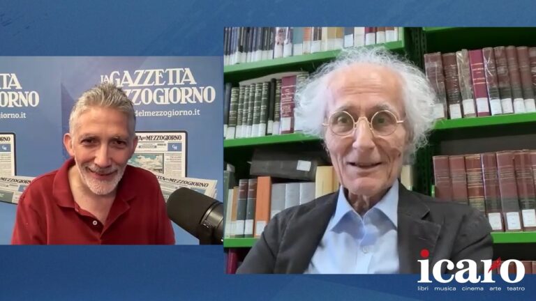 Icaro podcast con Luciano Canfora, tra passato e presente, la forza (letteraria) del destino